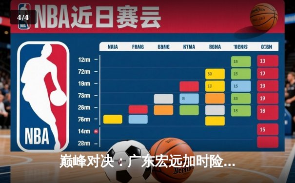 巅峰对决：广东宏远加时险胜辽宁本钢，易建联关键三分锁定胜局 - 4